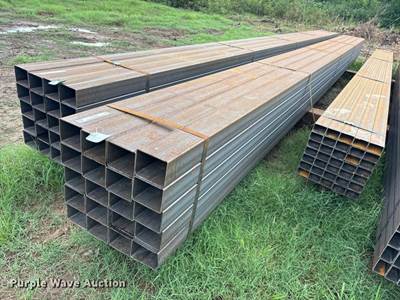 (20) Joints Of Rectangular Tubing