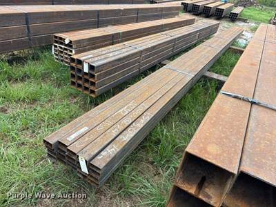 (20) Joints Of Rectangular Tubing
