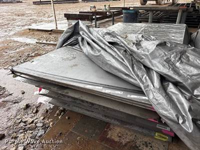 (9) Sheets Of 5' x 10' Smooth Plate