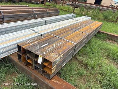 (13) Joints Of Rectangular Tubing