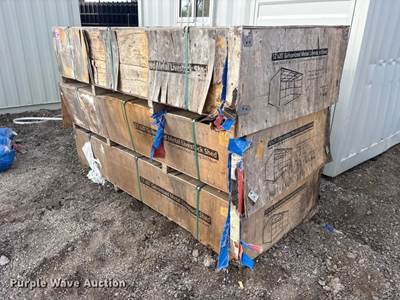 (3) 2024 Pioneer Valley MSC1220F Livestock Sheds