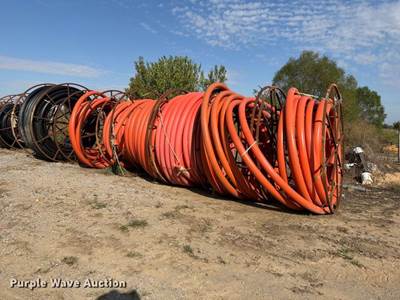 (7) Spools Of 4" Conduit