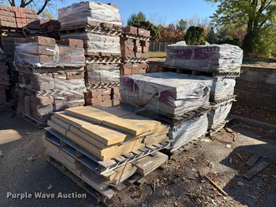 (7) Pallets Of Landscaping Stone