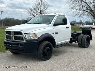2012 Dodge Ram 4500HD Truck Cab And Chassis