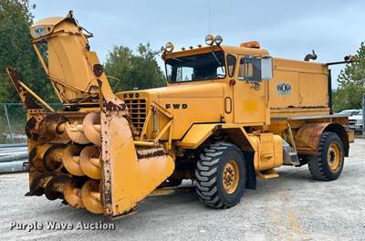 1985 FWD RB44-3231K Snow Blower Truck
