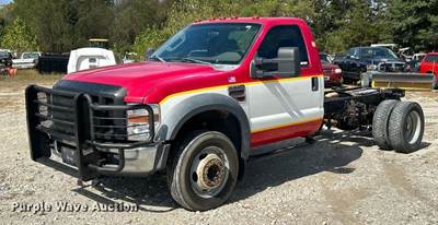2008 Ford F550 Truck Cab And Chassis