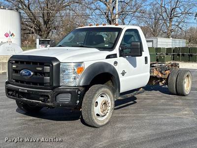 2011 Ford F550 Super Duty Truck Cab And Chassis