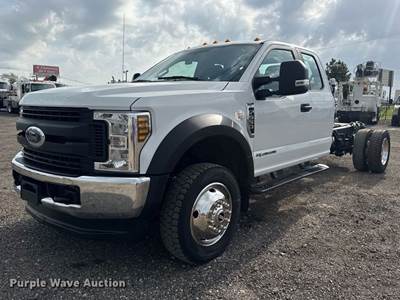 2019 Ford F550 Crew Cab Truck Cab And Chassis