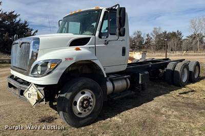 2013 International 7500 Truck Cab And Chassis