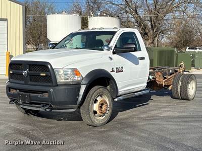 2015 Ram 5500 Truck Cab And Chassis