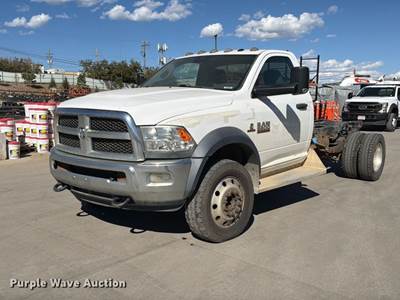 2017 Ram 5500 Truck Cab And Chassis