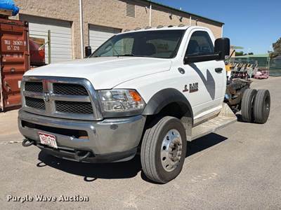 2017 Ram 5500 Truck Cab And Chassis