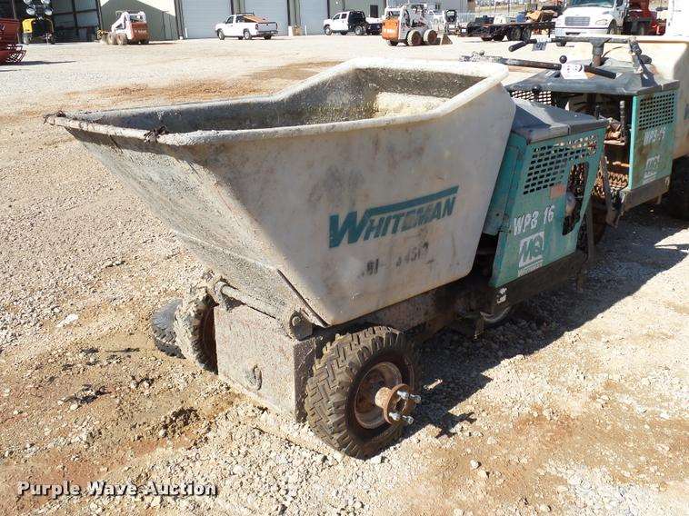 Whiteman Multiquip WPB16 concrete buggy For Sale Oklahoma City, OK