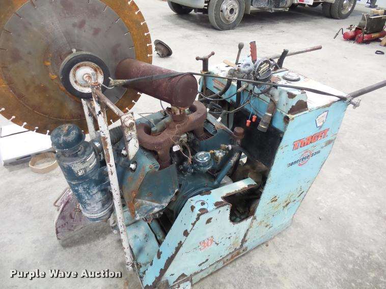 Target Pro 30 concrete saw For Sale, 5,208 Hours | Cleveland, MO
