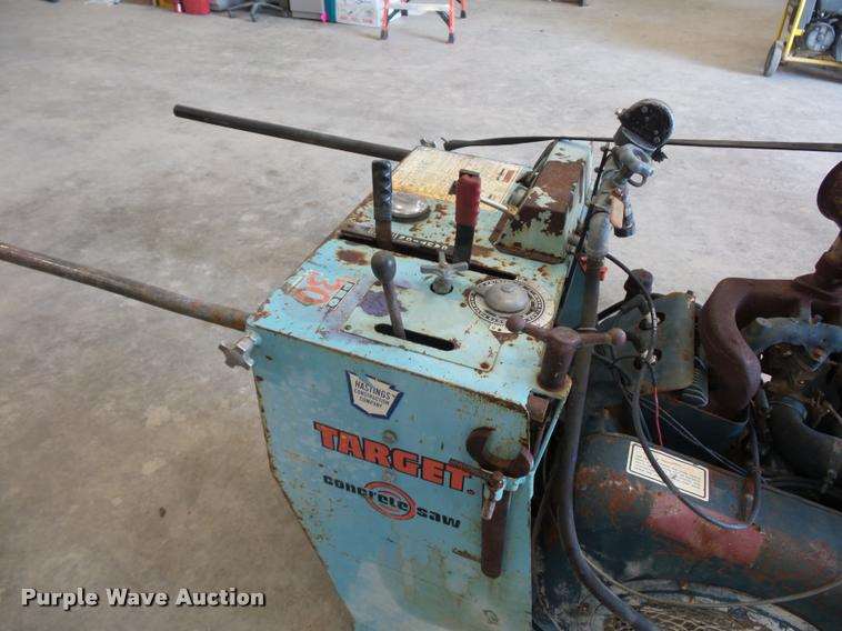 Target Pro 30 concrete saw For Sale, 5,208 Hours | Cleveland, MO