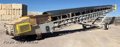 2017 Tci 30 X 70 RDS Radial Stacking Conveyor