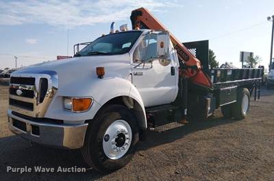 2007 Ford F650 Super Duty Crane Truck