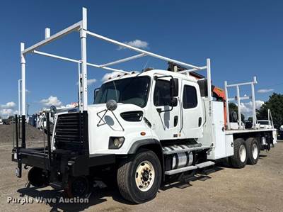 2013 Freightliner 108SD Crew Cab Crane Truck