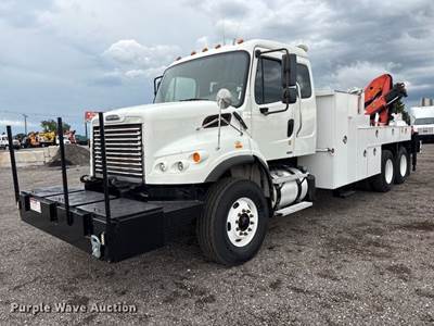 2012 Freightliner Business Class M2 Ext. Cab Crane Truck