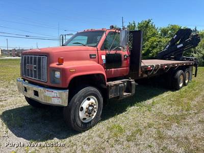 2001 GMC C7500 Crane Truck