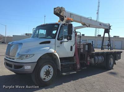 2007 International 4400 Sba Crane Truck