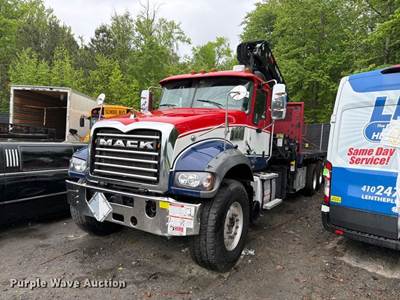 2024 Mack Granite Crane Truck