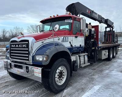 2017 Mack GU713 Crane Truck