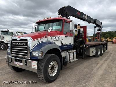 2017 Mack GU713 Crane Truck