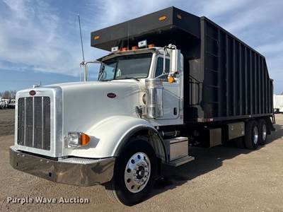 2008 Peterbilt 367 Grapple Crane Truck