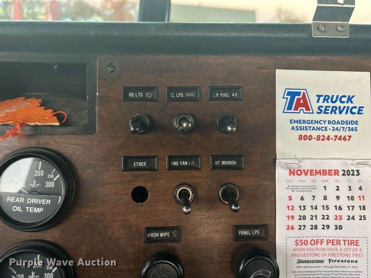 1988 Peterbilt 377 Semi Truck For Sale Cleveland, OK DN0541