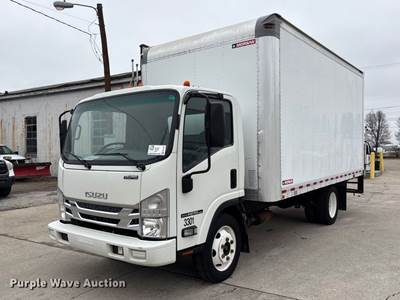 2017 Isuzu NPR HD Box Truck