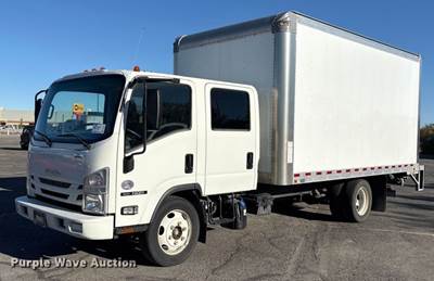 2022 Isuzu NQR Crew Cab Box Truck
