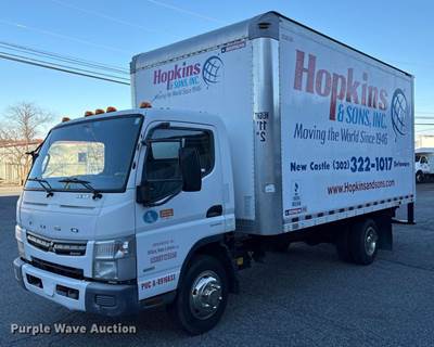 2012 Mitsubishi FE160 Box Truck