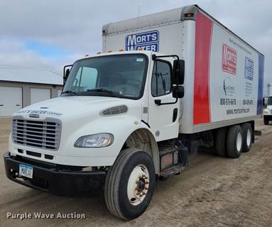 2016 Freightliner Business ClAss M2 Box Truck With A 2021 Vermeer MX300 Mud Mixing System