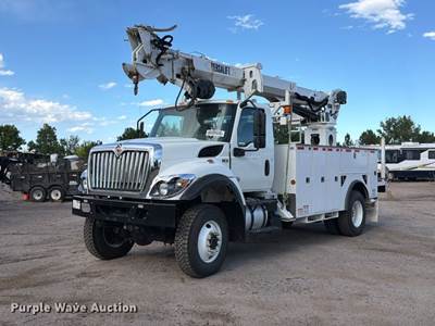 2023 International HV507 Digger Derrick Truck