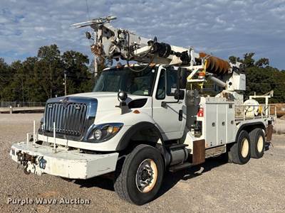2011 International Workstar 7600 Digger Derrick Truck