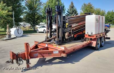 2015 Ditch Witch JT20 Directional Boring Unit With Trailer