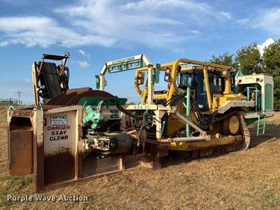 2008 Caterpillar D6T XL Crawler Tractor With Ez Pipeline Padding Pipeline Padder