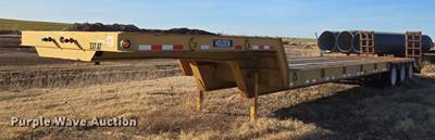 2013 Holden HLB50 Drop Deck Equipment Trailer