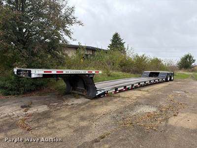 2023 Landoll 835F Double Drop Deck Equipment Trailer