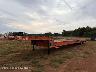 2020 Landoll 930E Drop Deck Hydraulic Tail Equipment Trailer