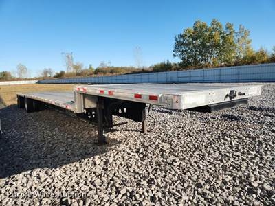2021 Manac 13248C000L Drop Deck Equipment Trailer