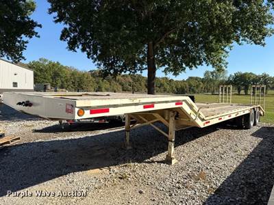 2022 Nuttall 235LB Drop Deck Equipment Trailer