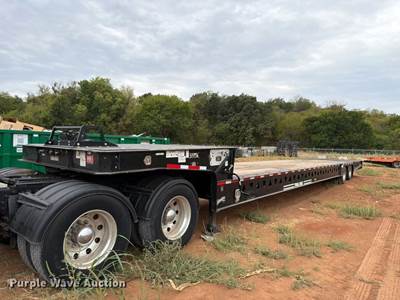 2023 Trail Eze Advantage Plus Drop Deck Hydraulic Tail Equipment Trailer