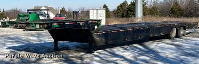 2007 Trail - Eze TE70HT48 Drop Deck Equipment Trailer