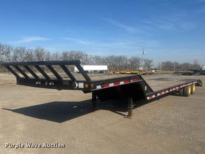 2004 Trail King TK50-412 Drop Deck Equipment Trailer