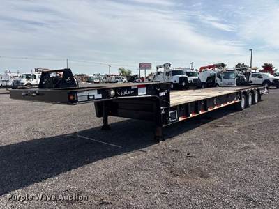2020 XL Specialized Trailers XL 80 PT Drop Deck Hydraulic Tail Equipment Trailer
