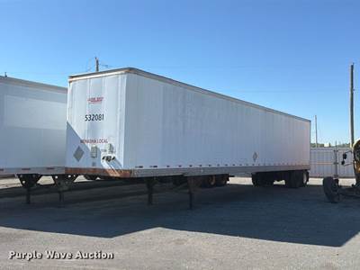 2004 Hyundai V12530152-AJS dry Van Trailer