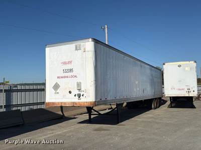 2004 Hyundai V12530152-AJS dry Van Trailer