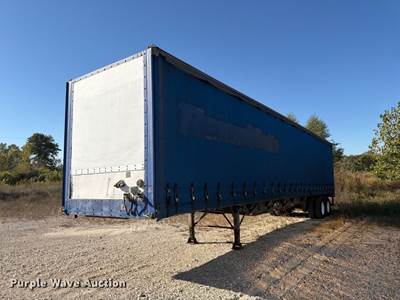 2007 Nu Van NVF-48102 Side Curtain Trailer